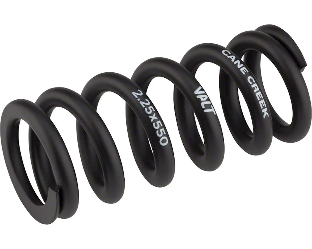 Cane Creek VALT Linear Rate Coil Spring (Black) (57mm) (550lbs)